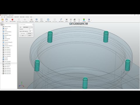 QS Tutorials: Circular Pattern -  How to do Reverse Engineering with QUICKSURFACE