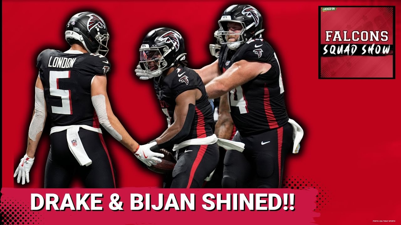 FALCONS SQUAD SHOW: Drake London & Bijan Robinson DOMINATED the Washington Commanders