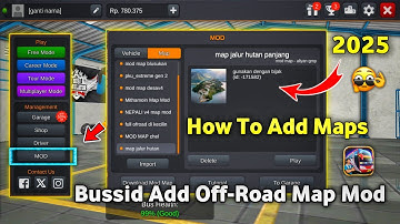 How To Add Bussid Map Mod 2025 For Bussid Bus Simulator Indonesia | Map Mod