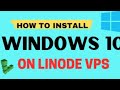 Install Windows Server On Linode And Create RDP 2023