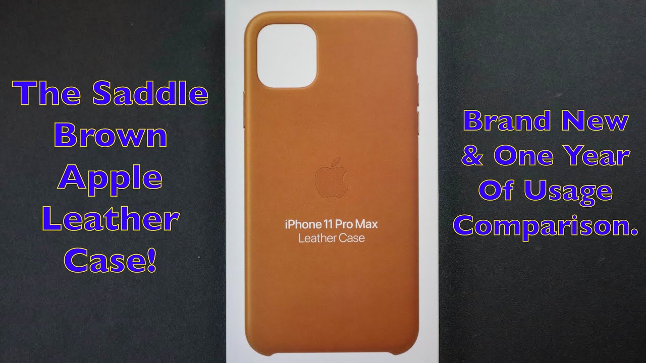 iPhone 11 Pro Leather Case - Saddle Brown