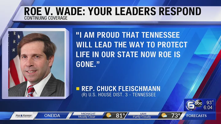 Roe V. Wade: Leaders respond