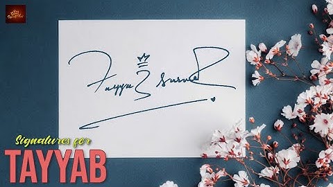 How to Draw Signature like a Billionaire (For Alphabet "T") - Signature for Name 