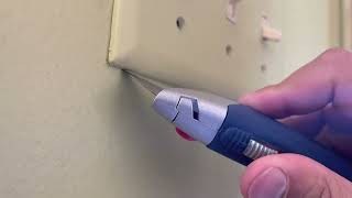 How to prevent paint pealing when replacing or upgrading outlets.