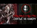 СТРАШНЫЕ СУЩЕСТВА, СНЯТЫЕ НА КАМЕРУ! 4 Часть