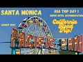 USA Trip Day 1. Santa Monica and the Shore Hotel August 2024  #travel #californiaroadtrip