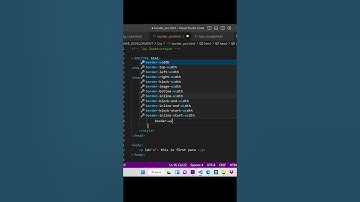 border properties in css #shorts  | HTML_15 #youtube #html #css #viral #trending