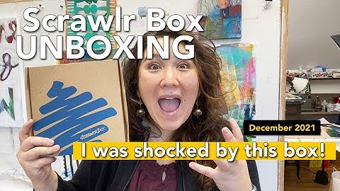 Scrawlr Box Unboxing: December 2021