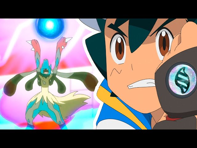 PRIMEIRA EVOLUÇÃO DOS INICIAIS, MEGA EVOLUÇÃO E ASH-GRENINJA - POKÉMON SUN  E MOON 