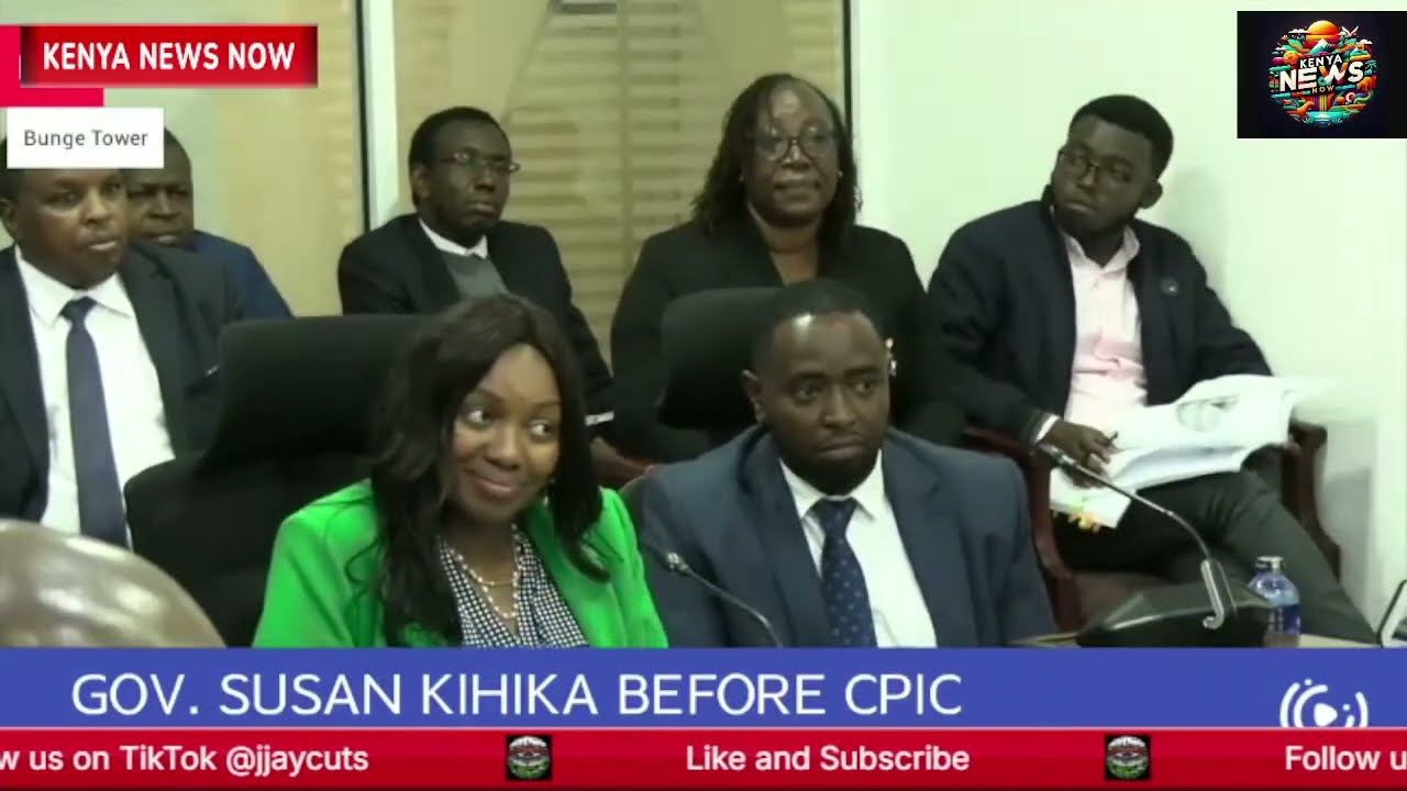 Live: Nakuru county Governor Susan Kihika Faces the Senate Committee
