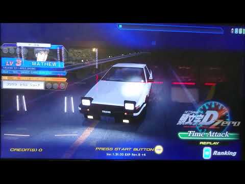 頭文字D Zero 送豆腐中 (秋名ハチロク(Super-Charger Ver.) 秋名 下り)