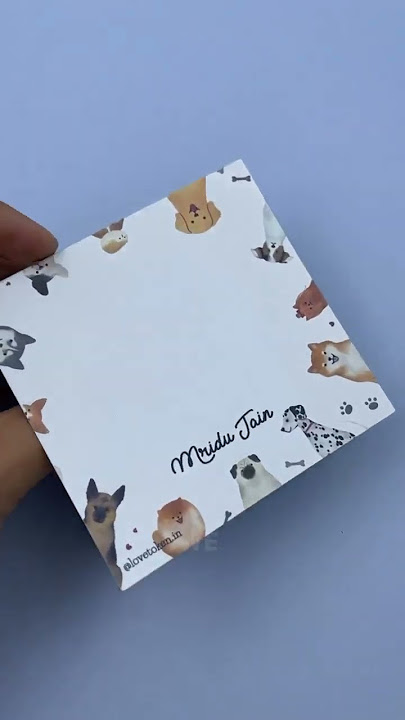 📔✨ Personalized Notepads: Back in Style 💌Not just for notes, they make perfect gift cards too!