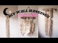 3 EASY DIY MACRAME WALL HANGINGS *boho diys*