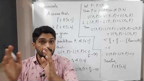 Riemann Integration | Lecture 25 | Result