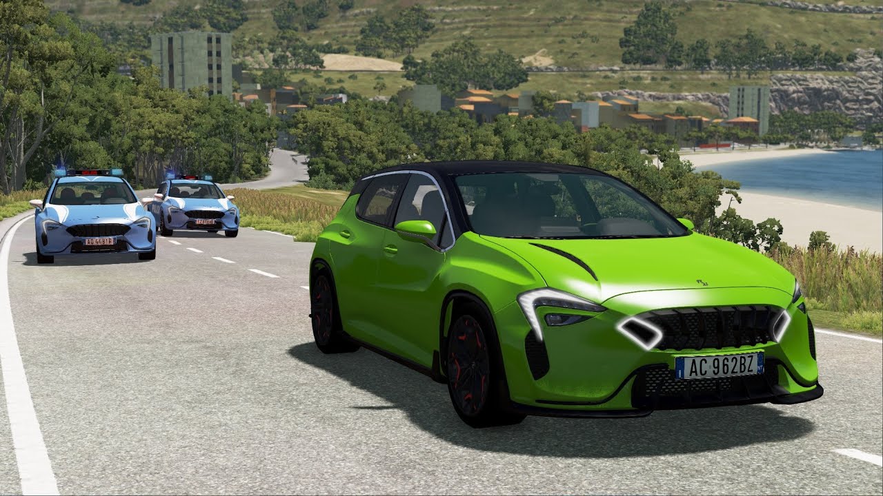 Italy Police Chases 2 | BeamNG.drive
