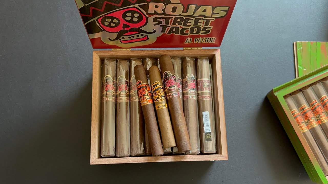 Rojas Street Tacos Al Pastor Cigar Unboxing