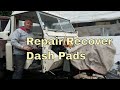 Repair and Recover your own dash pads. Land Rover Rebuild S3 Stage One V8-