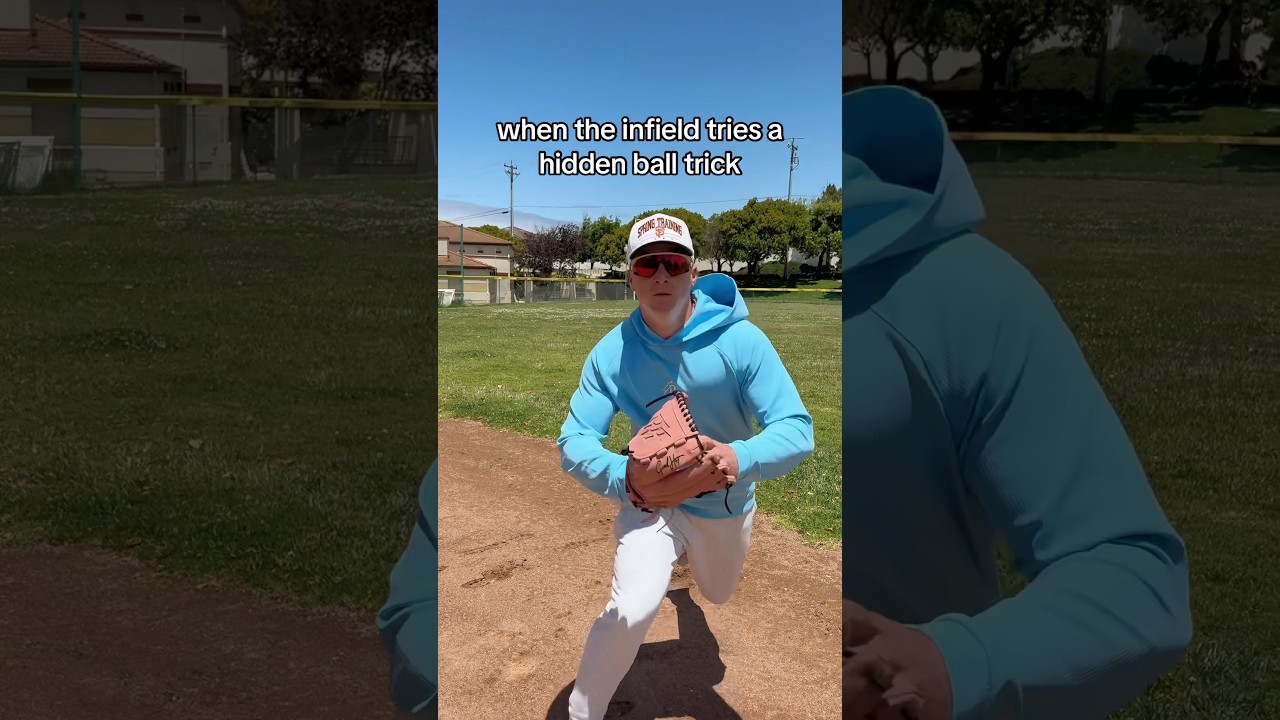 The hardest play in baseball! 😂💀 #baseball #teammate #infield