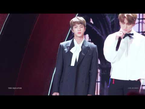 170114 골든디스크 방탄소년단 - 심장이 없어 (Jin Focus)