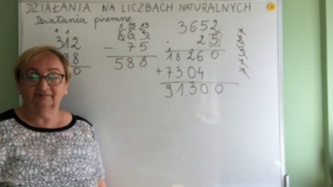 Działania na liczbach naturalnych