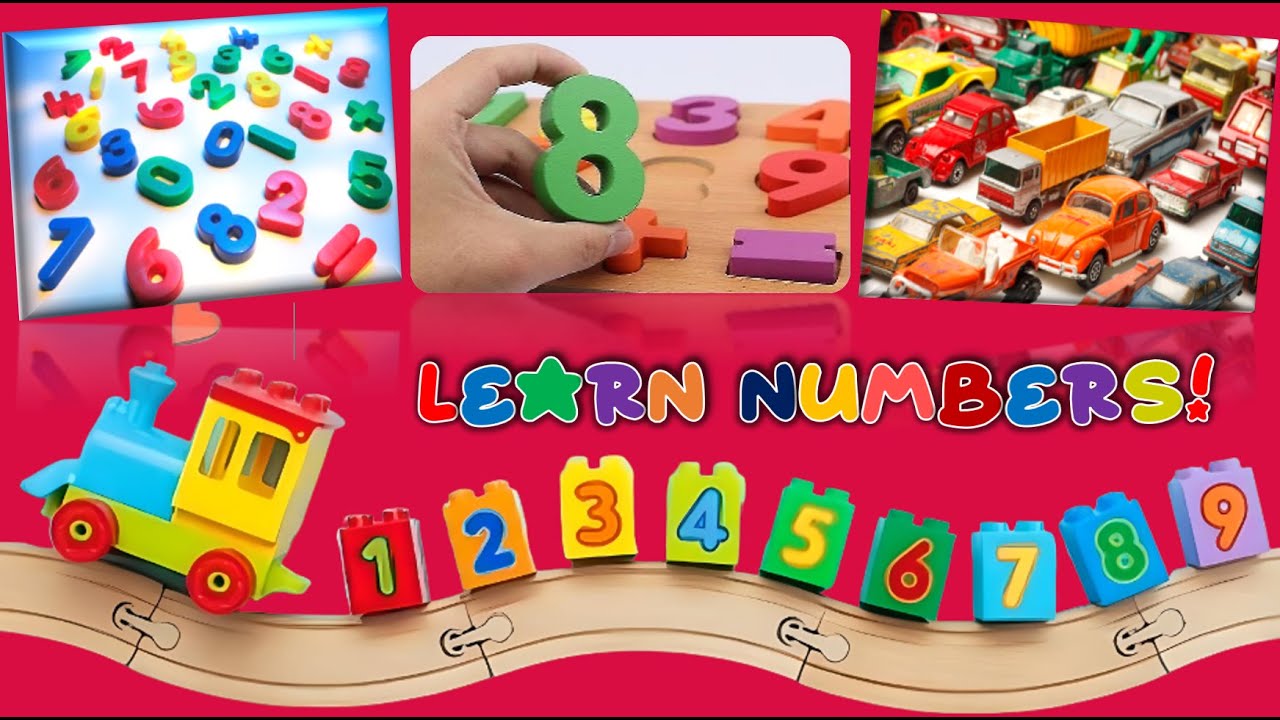Fun Learning Numeric Puzzle Toys For Kids | Colors With Cars 🚗 ...