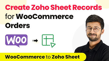 How to Create Zoho Sheet Records for WooCommerce Orders - WooCommerce Zoho Sheet Integration