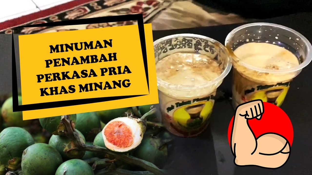 Resep Teh Telur Pinang Mudo, Minuman Penambah Stamina Pria Minang
