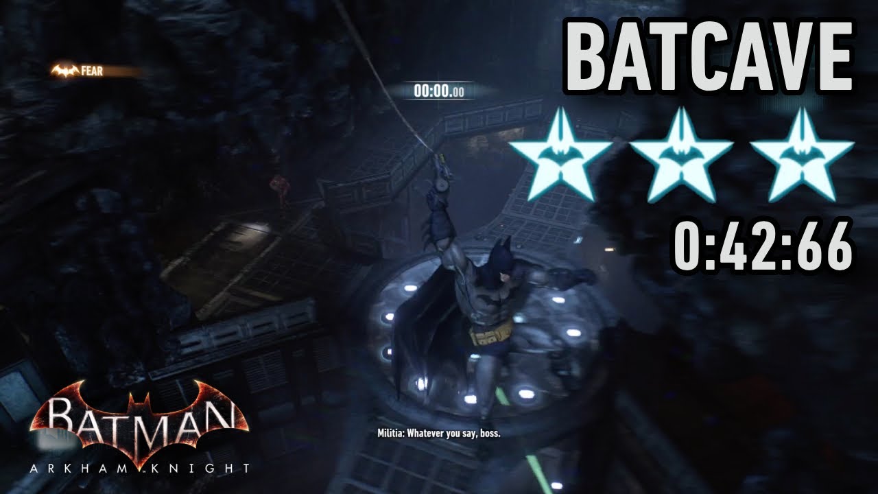 Arkham Knight - Batcave AR Challenge (Batman, 3 Stars)