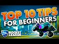 TOP 10 TIPS for beginners in Rocket League