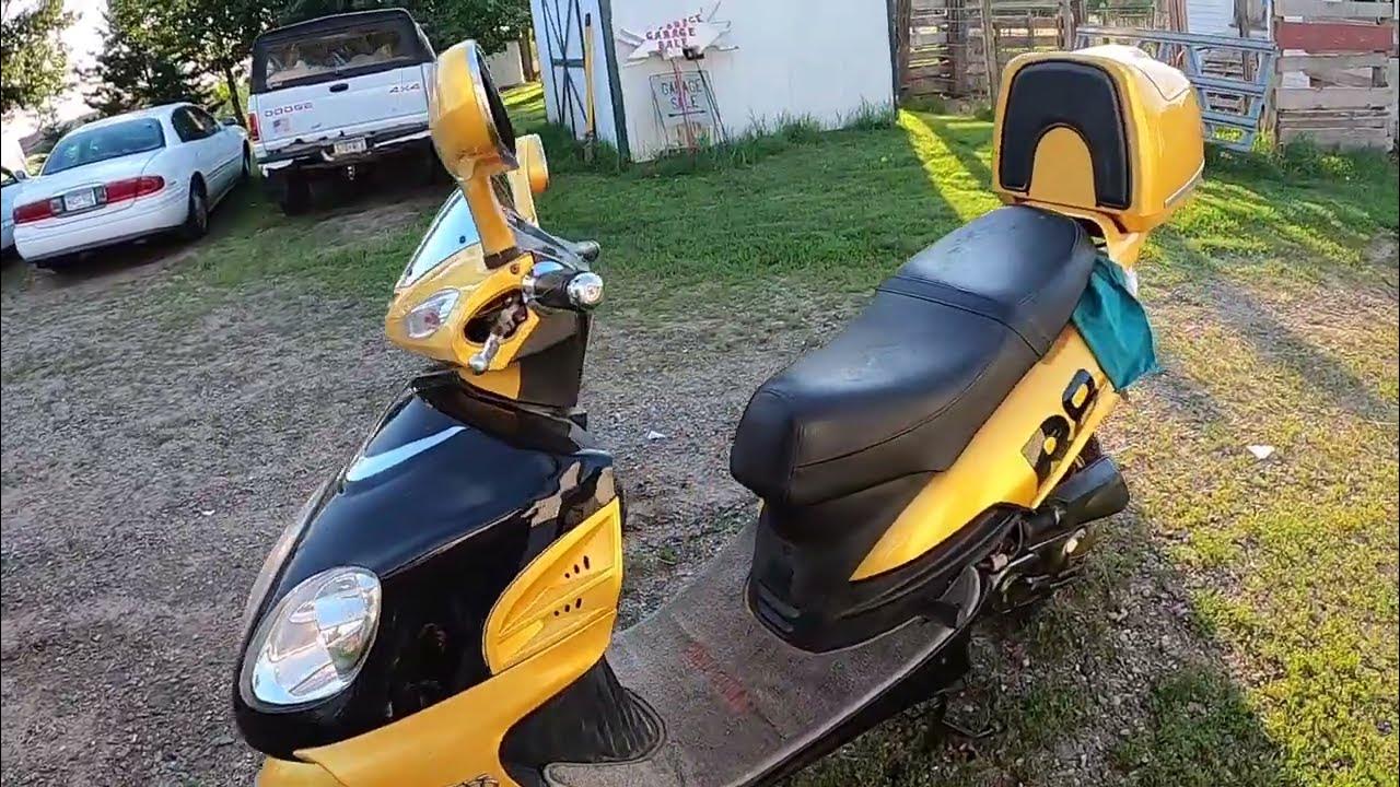 Will this wildfire moped run after sitting for years? YouTube