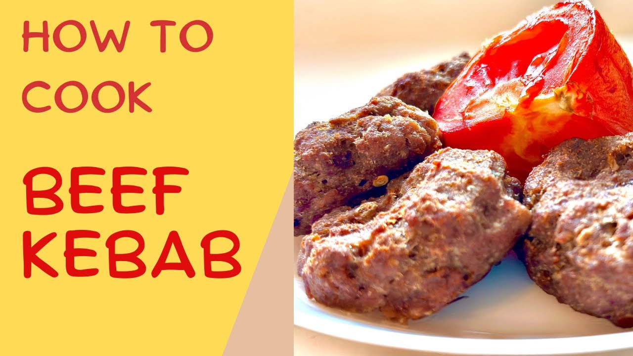 very easy , home made beef kebab YouTube
