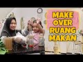 LOW BUDGET!!! MAKE OVER DINING ROOM | HOMEDECOR RUANG MAKAN  💖