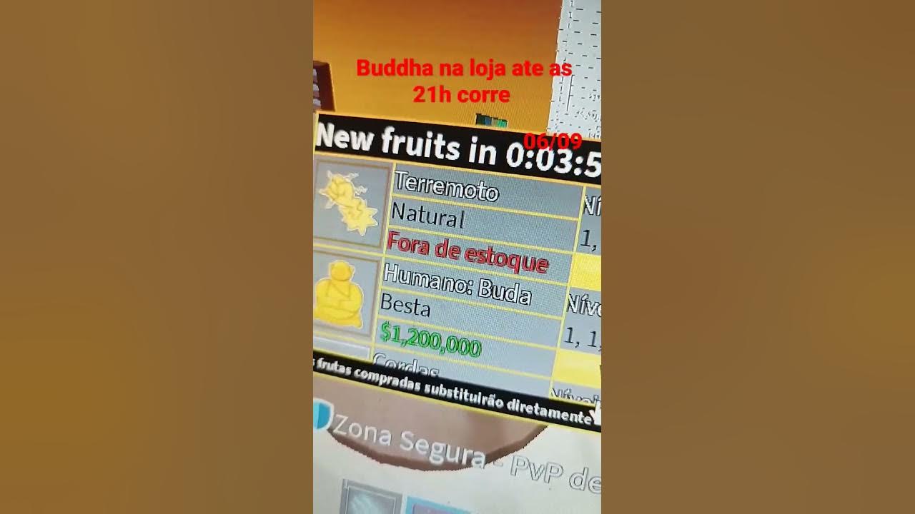 CORRE!! NOVO CÓDIGO DA FRUTA BUDDHA REWORK DO UPDATE 20 NO BLOX FRUITS -  ROBLOX 