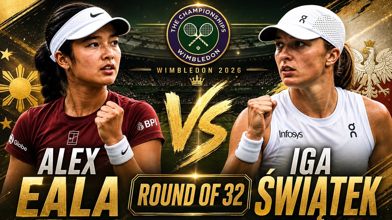 🔴 TENNIS LIVE | ALEX EALA vs IGA ŚWIĄTEK • Wimbledon 2026 • Tennis Watchalong