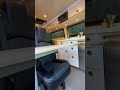 Sprinter 170 campervan with dinette layout vanconversion