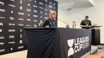Columbus Crew forward Cucho Hernandez discusses Leagues Cup Final against LAFC thumbnail