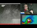 Hail at UNC Chapel Hill from severe supercell thunderstorm