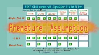 Metabones adapter vs Sigma MC -11 Test  Sony a7R III with Sigma 35mm f1.4 Art lens  4K