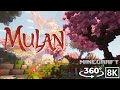 [Minecraft 360VR 8K] Explore Mulan’s Village – A Legendary Journey Through Ancient China
