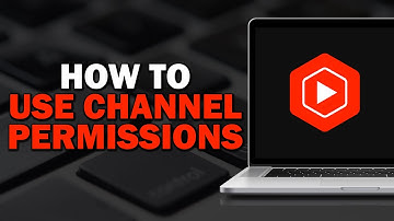 How To Use Channel Permissions In YouTube Studio (Quick Tutorial)
