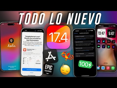 iOS 17.4 Oficial - 30+ Cosas Nuevas y ¿Más Batería? 🤩