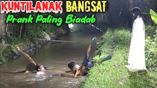 Kuntilanak Paling Biadab || Asli Lucu Auto Nyemplung 🤣🤣 #viral #prank #prank2024