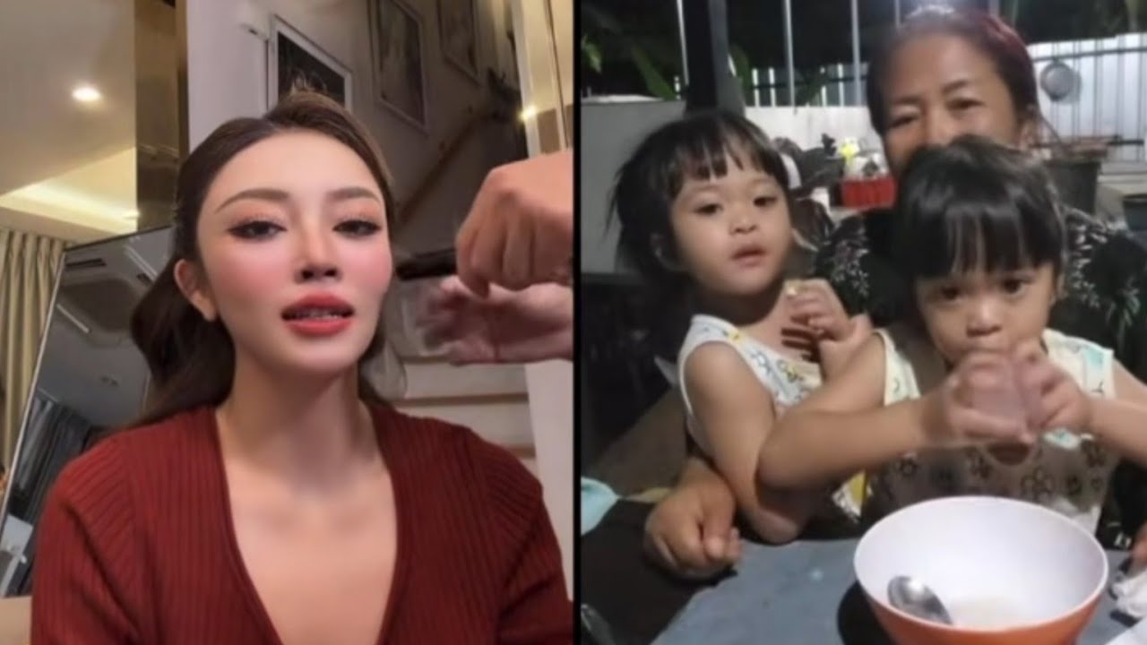 ซ้อแอนแต่งหน้า พร้อมกับนั่งคุยกับลูกสาว #น้องพลอยน้องเพชร #แอนอรดี 