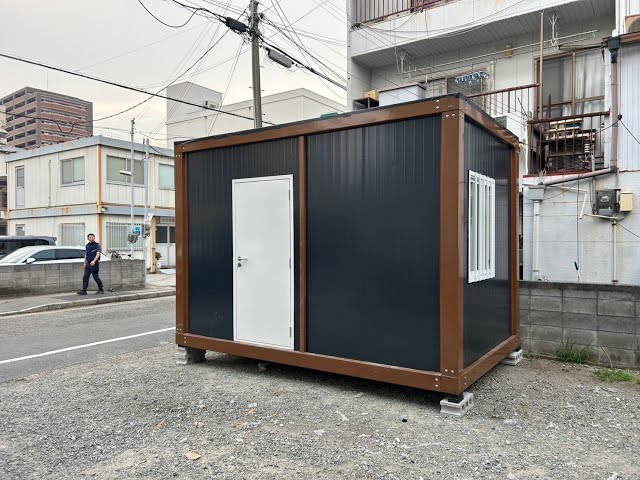 主婦でも置けるコンテナが30万円台で買える時代が来た 