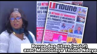 Revue Des Titres (Wolof) De Zik Fm Du Lundi 11 Mai 2026 Avec Mantoulaye Thioub Ndoye