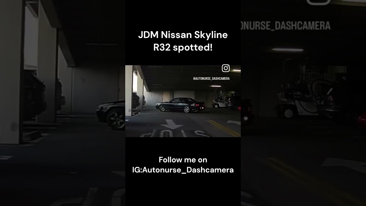 JDM Nissan Skyline R32 spotted! 