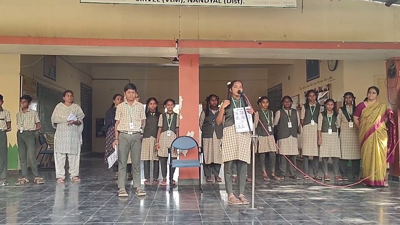 PM SHRI AP MODEL SCHOOL SIRVEL NANDYAL DT ENGLISH LANGUAGE FESTIVAL 