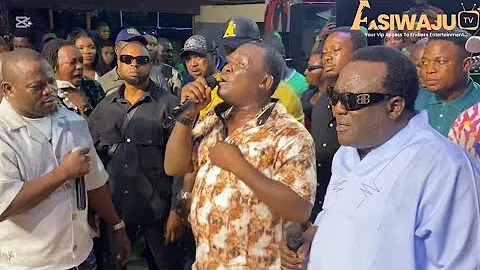 WAHALA ON STAGE AS SAHEED OSUPA, REMI ALUKO ALL BATTLE IT OUT ON STAGE