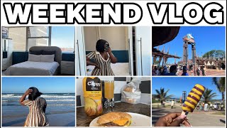 Weekend Vlog | First Weekend In My New Apartment + Beach Day in Durban