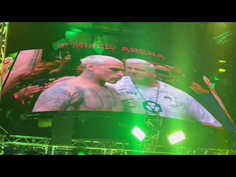 UFC 317 - Oliveira entrance to octagon